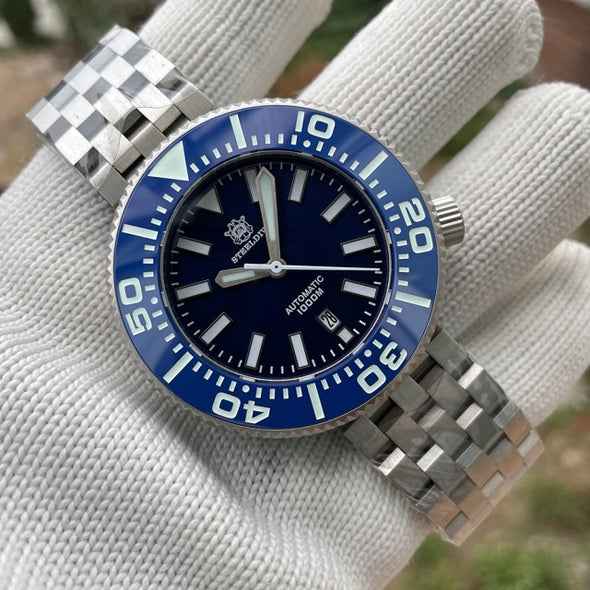 Steeldive SD1976P Monoblock 48mm Diver Watch