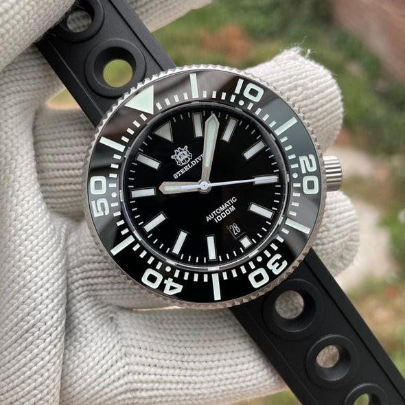 Steeldive SD1976P Monoblock 48mm Diver Watch
