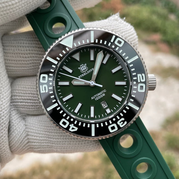 Steeldive SD1976P Monoblock 48mm Diver Watch