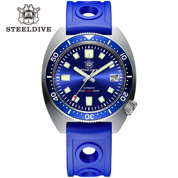 STEELDIVE SD1977 6105/8000 Slim Turtle Diver Watch