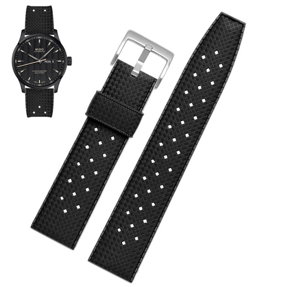 ★Special Offer★ Vintage Tropical Rubber Watch Band Dive Strap