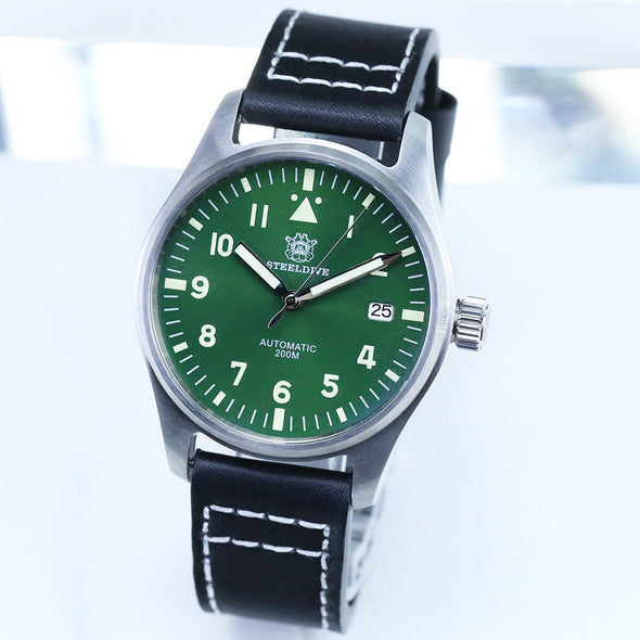 Steeldive SD1940 39mm Pilot Men Watch