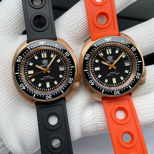 ★Welcome Deal★Steeldive SD1970S Bronze 6105 Turtle Diving Watch V2
