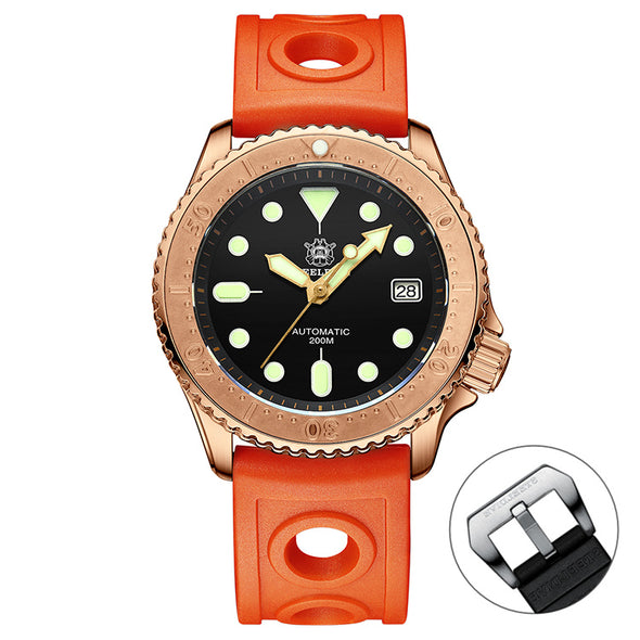 ★LaborDay Sale★Steeldive SD1973S SKX007 Bronze Dive Watch