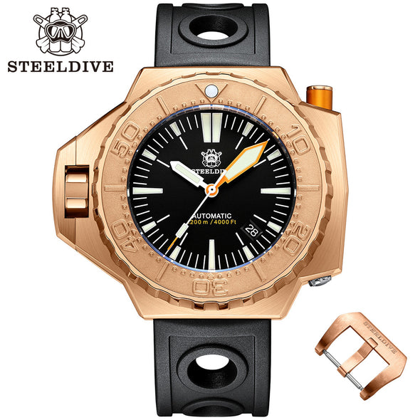 STEELDIVE SD1969S 1200m Bronze Professional Diver Watch