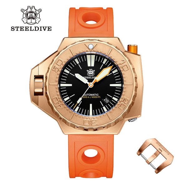 STEELDIVE SD1969S 1200m Bronze Professional Diver Watch