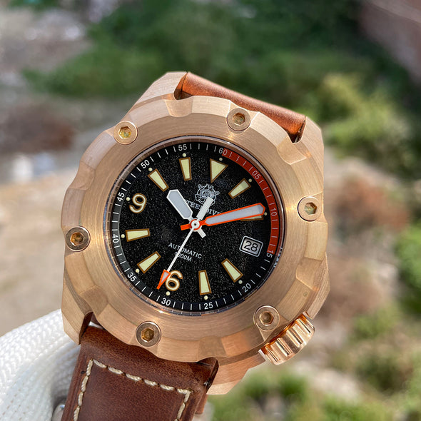 ★Steeldive SD1942S 45MM Solid Bronze Watch
