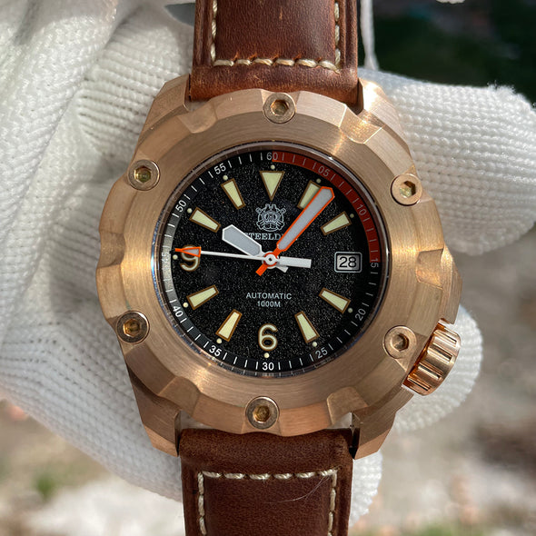 Steeldive SD1942S 45MM Solid Bronze Watch