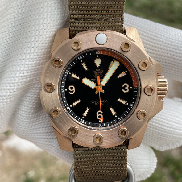 ★LaborDay Sale★Steeldive SD1948S Bronze 1000m Dive Watch V2