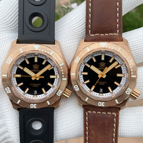 Steeldive SD1947S Solid Bronze 1000m Dive Watch