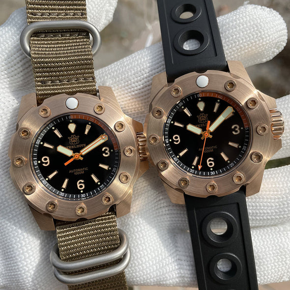 Steeldive SD1948S Bronze 1000m Dive Watch V2