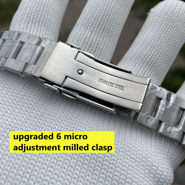 thumbnail image 2 of Tandorio Curved End Stainless Steel Bracelet For 62mas Diving Men's Watch – 20mm 2 of 4
