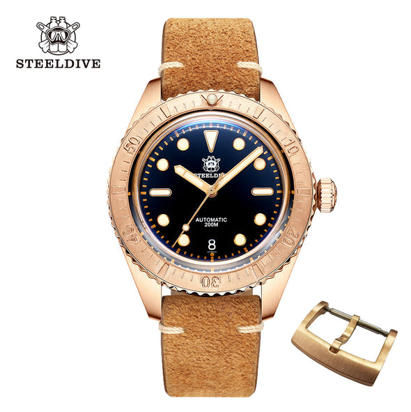 Steeldive SD1965S Solid Bronze Watch