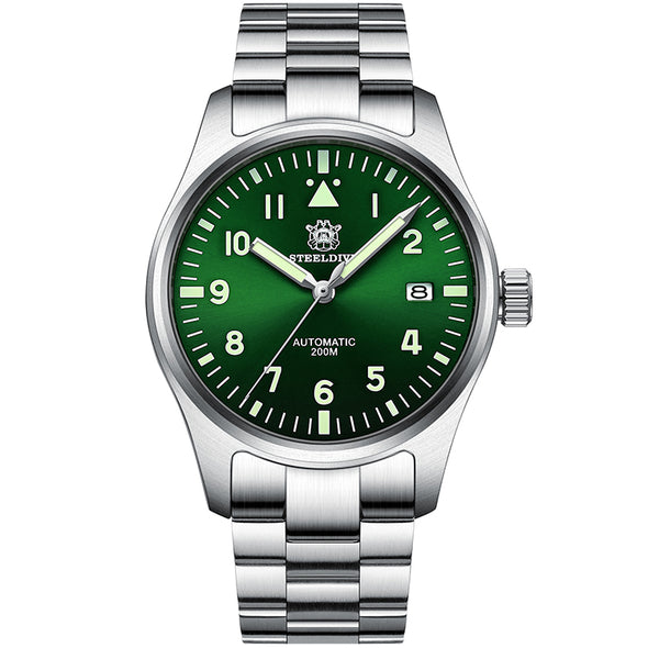 Steeldive SD1940 39mm Pilot Men Watch