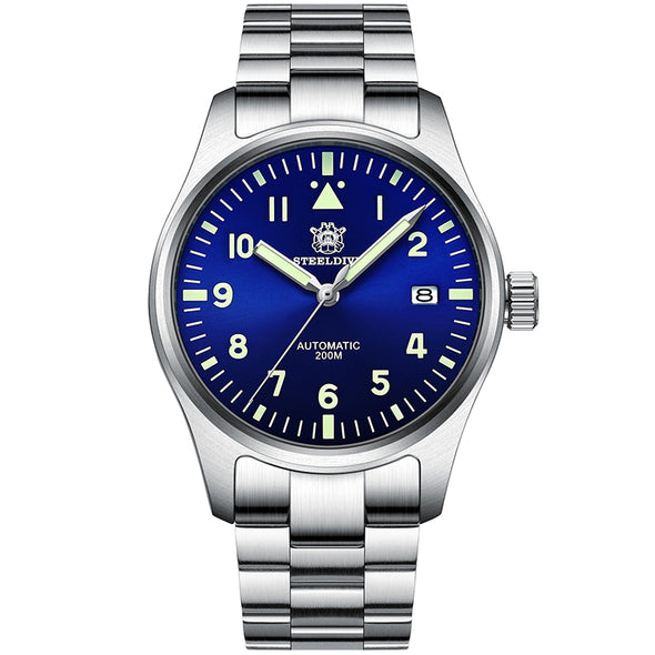 Steeldive SD1940 39mm Pilot Men Watch
