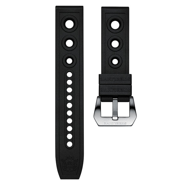 Steeldive Hole Rubber Watch Strap Watch Band