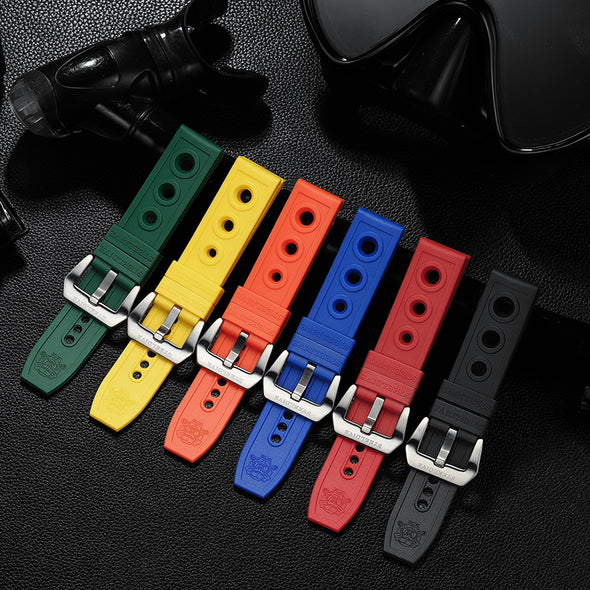 Steeldive Hole Rubber Watch Strap Watch Band