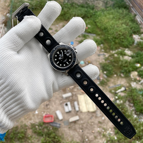 Steeldive SD1953T Retro Black Ceramic Bezel Dive Watch