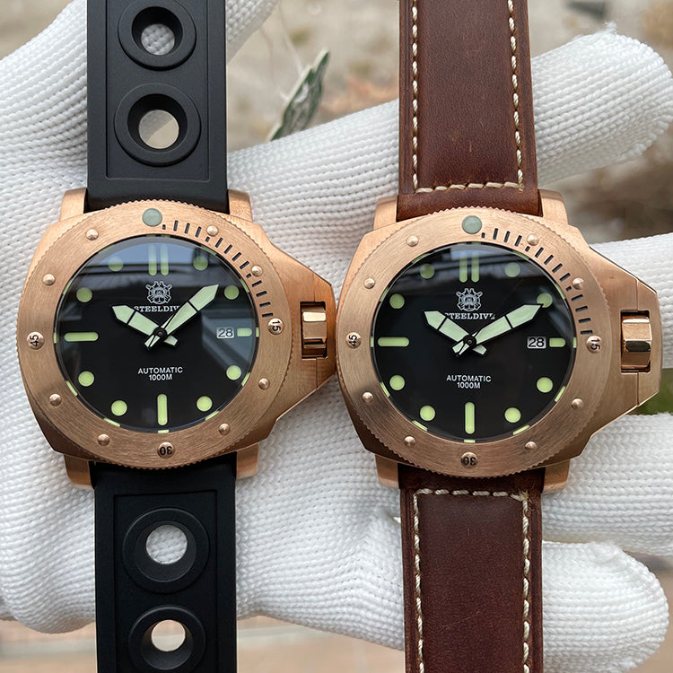 mandskab Marty Fielding forråde Steeldive Watches On Sale | Steeldive 1959S Bronze Watch | Steeldives –  Steeldive Watch Store