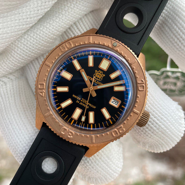 STEELDIVE SD1962S Bronze 62MAS  Diver Watch