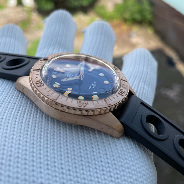 Steeldive SD1965S Solid Bronze Watch