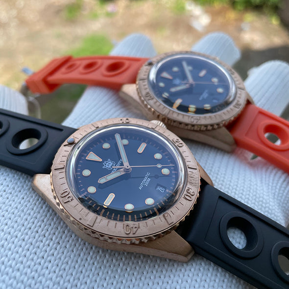 Steeldive SD1965S Solid Bronze Watch