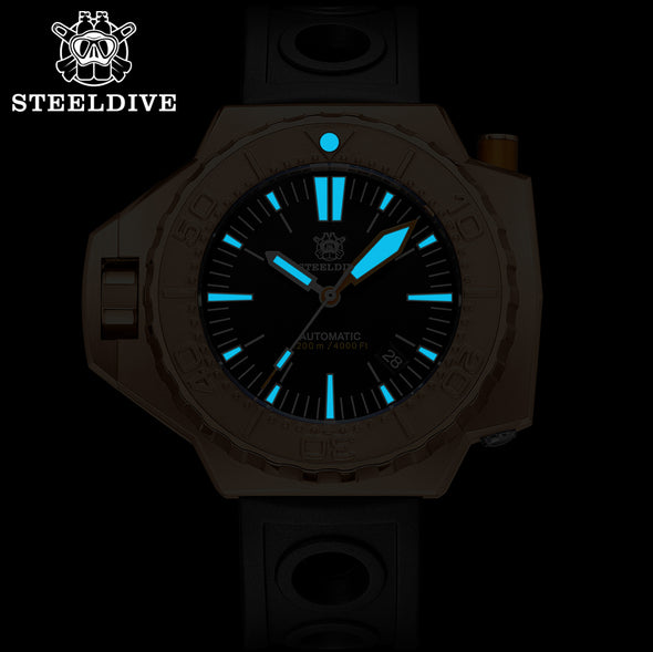 STEELDIVE SD1969S 1200m Bronze Professional Diver Watch