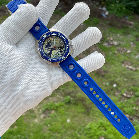 Steeldive SD1970 Great Wave Turtle Diver Watch