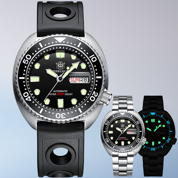 ★Welcome Deal★STEELDIVE SD1972 6309 King Turtle Dive Watch V2