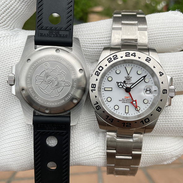 Steeldive SD1992 NH34 GMT Automatic Watch