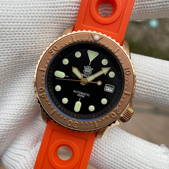 Steeldive SD1973S SKX007 Bronze Dive Watch