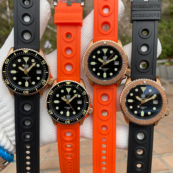 Steeldive SD1973S SKX007 Bronze Dive Watch