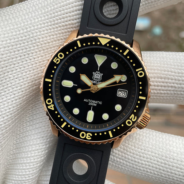 Steeldive SD1973S SKX007 Bronze Dive Watch