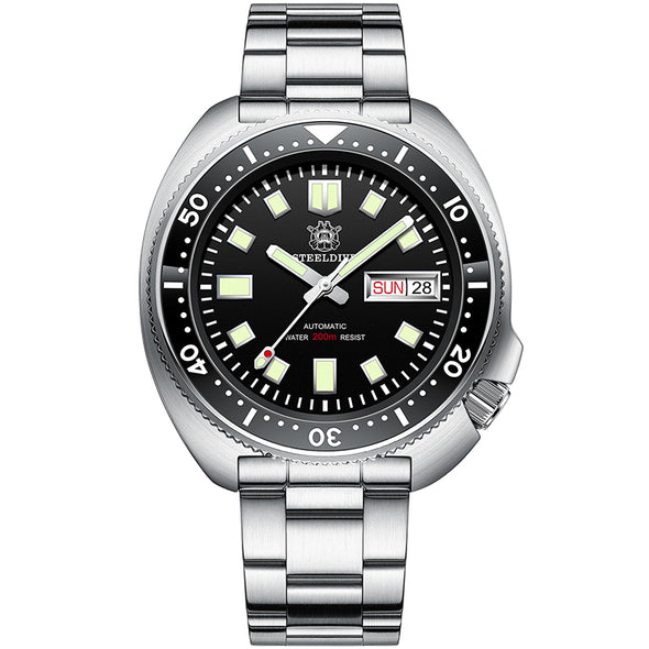 Steeldive SD1970W NH36 Automatic 6309 Turtle Dive Watch