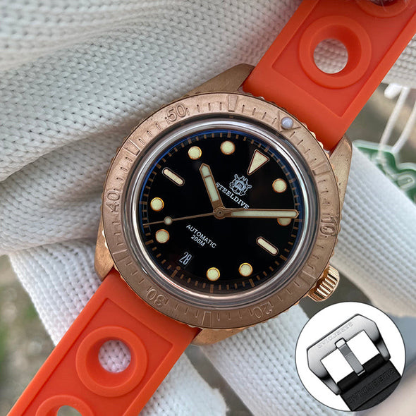 Steeldive SD1965S Solid Bronze Watch