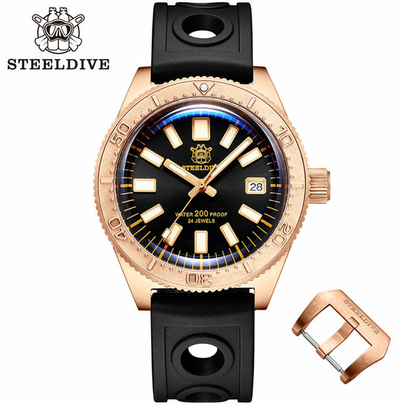 STEELDIVE SD1962S Bronze 62MAS  Diver Watch