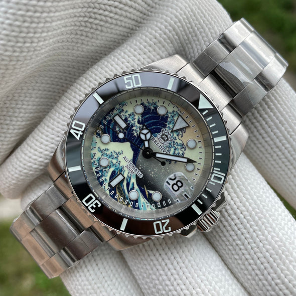 Steeldive SD1953 Great Wave Sub Diver Watch