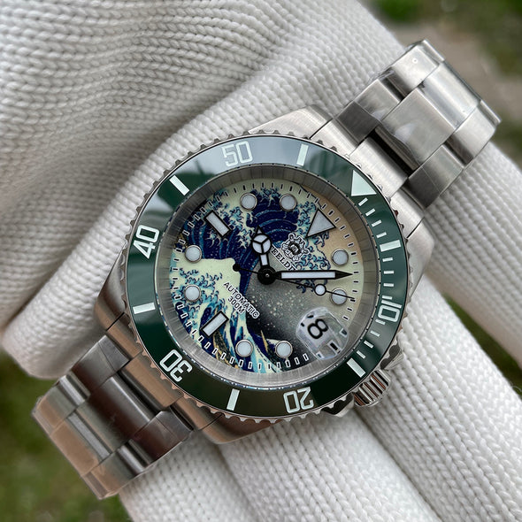 Steeldive SD1953 Great Wave Sub Diver Watch