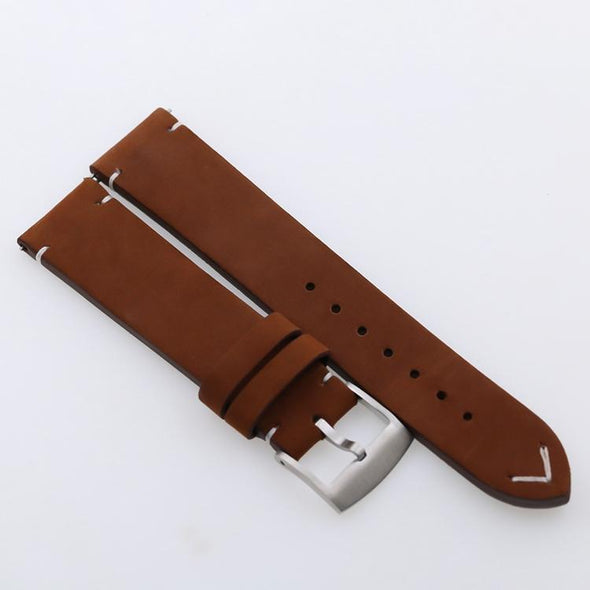 Frosted Leather Watch Strap Watch Band