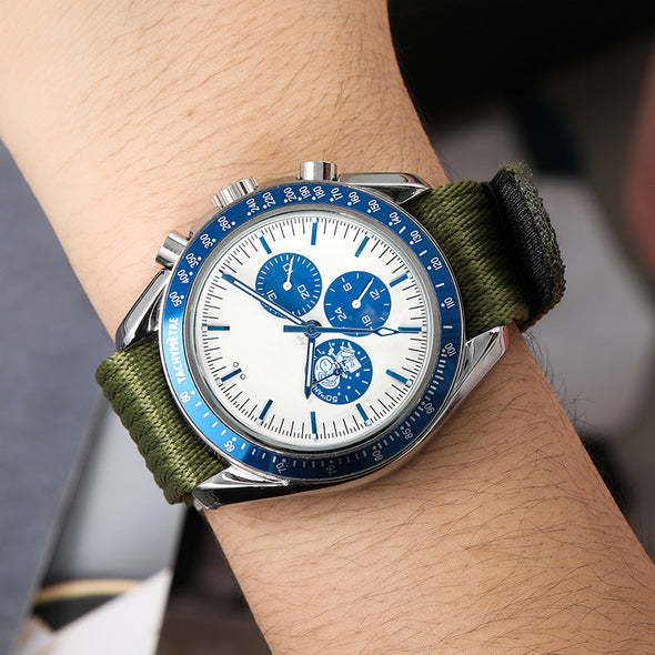 Soft Nylon Self-adhesive Watchband